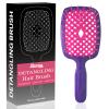 Maxmana Secret Detangling Hair Brush and Massage Comb, Violet-Red view 1
