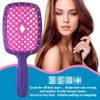 Maxmana Secret Detangling Hair Brush and Massage Comb, Violet-Red view 3