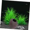 BESPORTBLE Aquarium Decoration Clay Pot for Shrimp and Small Fish, Brown, with Hiding Space view 3