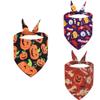 YPREWY Festive Dog Bandana, Triangle Shape, 3-Pack view 2