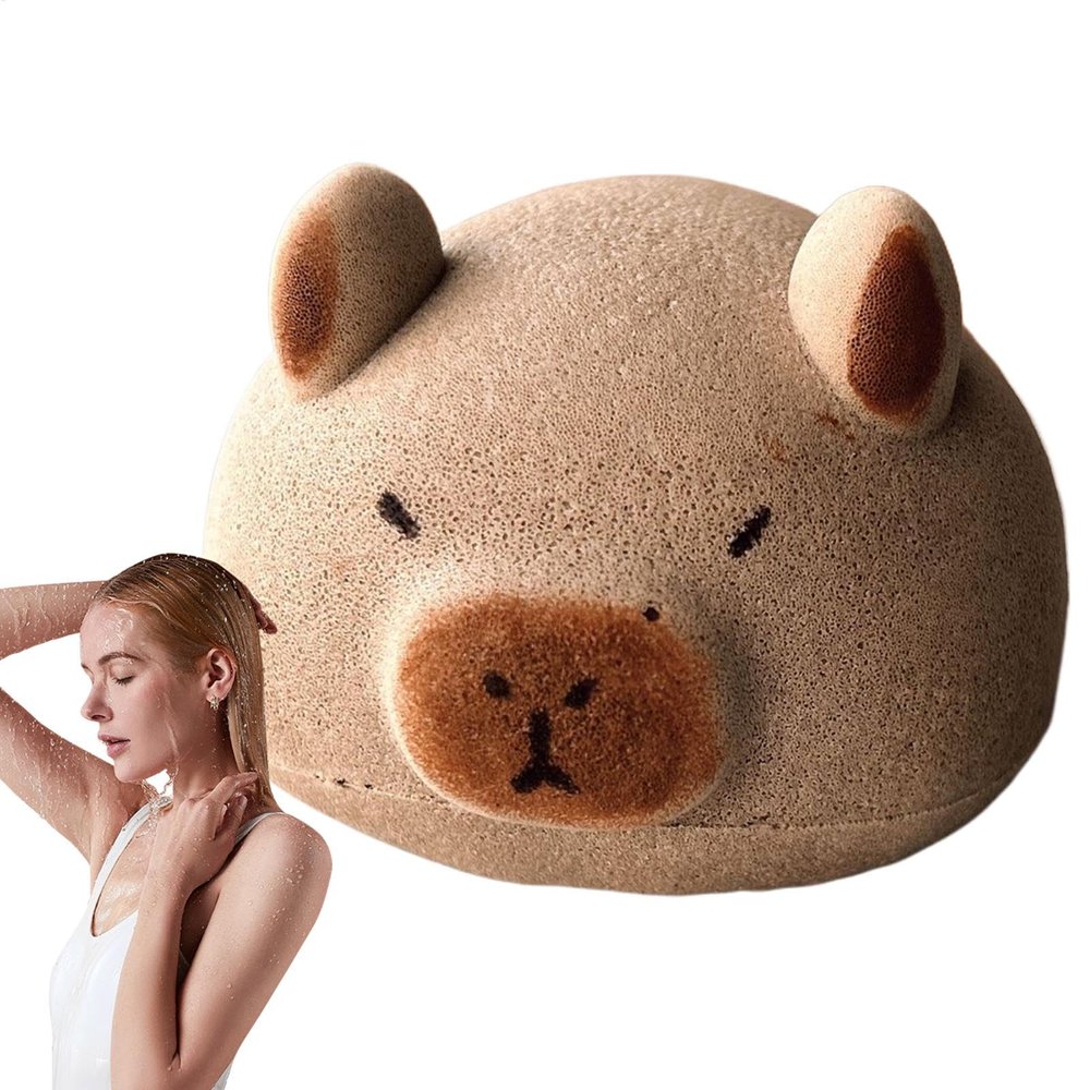 Capybara Body Scrub Sponge for the Shower