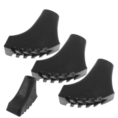 FOMIYES 4-Piece Rubber Tips for Walking Sticks and Crutches