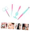 FOMIYES Travel-Friendly Eyebrow Tweezers Set view 3
