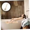 minkissy Long-Handle Back Bath Brush for Shower Exfoliation and Dry Brushing view 4