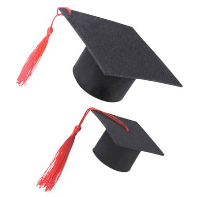 Supvox 2-Piece Pet Graduation Cap Set