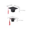 Supvox 2-Piece Pet Graduation Cap Set view 2