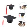 Supvox 2-Piece Pet Graduation Cap Set view 3