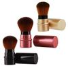 LIFKOME 3-Piece Retractable Makeup Brush Set for Foundation, Powder, Mineral Makeup and Cheekbone Highlighting view 1