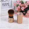 LIFKOME 3-Piece Retractable Makeup Brush Set for Foundation, Powder, Mineral Makeup and Cheekbone Highlighting view 2