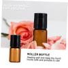 VICASKY Brown Glass Roll-On Bottles with Rollerballs, Refillable view 4