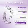 CUCUKAKA 2 Pairs Magnetic Lashes with Applicator, Glue-Free, Natural Look view 4