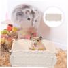 HAPINARY Reusable Hamster Bath for Small Pets, Hamsters and Chinchillas view 3