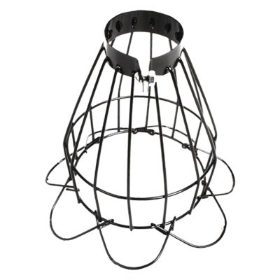 Reptile Heat Lamp Guard with Metal Mesh
