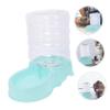 HANABASS Automatic Water Dispenser for Cats, Durable Plastic Drinking Bowl with Viewing Window view 2