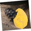 BESPORTBLE Yellow Resin Reptile Hideout Aquarium Cave view 4