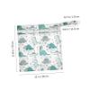VICASKY 2-Piece Cartoon Wet Bag Set, Zippered Diaper Storage Bags, Polyester view 2