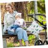 VICASKY 2-Piece Cartoon Wet Bag Set, Zippered Diaper Storage Bags, Polyester view 4