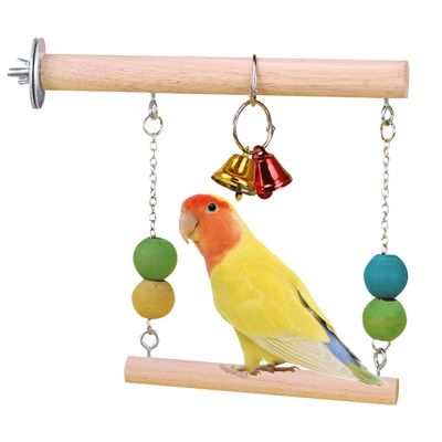 Bird Swing with Bell for Parrots