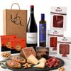 UNIVERSO GOURMET | Exclusive Gourmet Gift Box with Ribera del Duero Red Wine, Extra Virgin Olive Oil, Iberico Specialties, Ham & Sheep's Cheese view 1