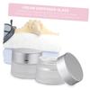 DECOMELODY 8-Piece Matte Glass Cosmetic Jars for Creams and Lotions view 3