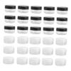 LIFKOME 30-Piece 10g Round PP Cosmetic Jars with Lids view 1