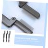 Foldable Eyelash and Eyebrow Combs, 3 Pieces, Black view 3