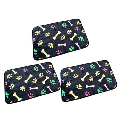 HOLIDYOYO 3-Pack Washable Pet Blankets