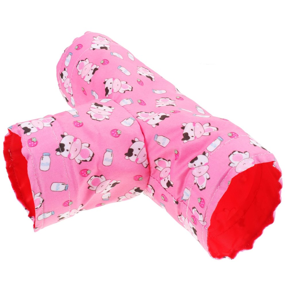 TOGEVAL Pet Tunnel Hideout for Hamsters