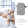 EXAOMBLE 4-Piece Cat and Dog Shoes view 3