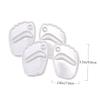 GOOHOCHY Silicone Forefoot Pads, 2 Pairs, PU Gel Insoles for High Heels, Loafers and Ballet Flats, Pressure-Relieving, Random Color view 2
