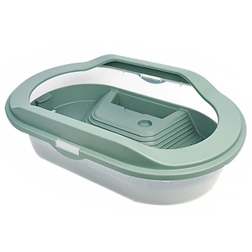 ROYJJ Turtle Habitat with Basking Area, Removable 2-Tier Design