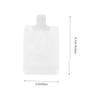 Gogogmee 12-Pack 100 mL Reusable Travel Lotion Bags, White view 2