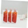 Gogogmee 12-Pack 100 mL Reusable Travel Lotion Bags, White view 3