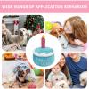Dog Birthday Cake Toy - Plush Chew Toy for Dogs view 2