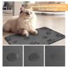 Hixingo Pet Bowl Mat, Absorbent Non-Slip Washable, Wood Grain, Green, 20 x 30 cm view 4