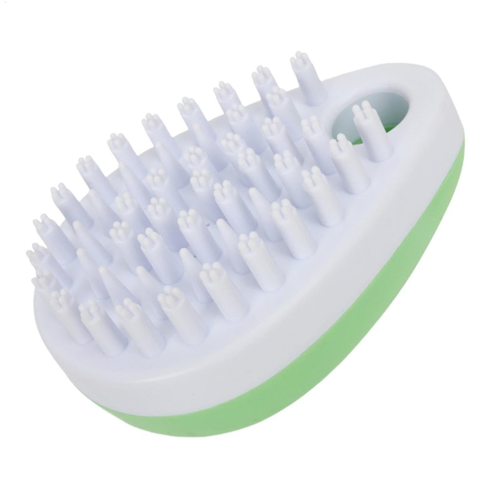 Pet Bath Brush with Shampoo Dispenser