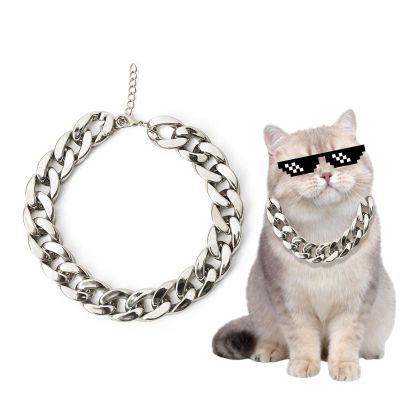 Metal Chain for Dogs, Adjustable Training Collar