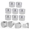 SKISUNO 8-Pack 10 g Frosted Glass Cosmetic Jars with Inner Inserts and Dome Lids, Refillable and Tightly Sealed for Cream and Travel view 4