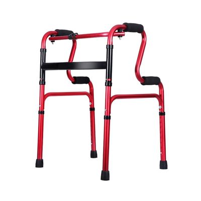 Standard Walker, Lightweight and Compact, Foldable at the Push of a Button