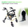 Foldable Lightweight Aluminum Rollator, Up to 120 kg/264 lb view 2