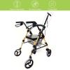 Foldable Lightweight Aluminum Rollator, Up to 120 kg/264 lb view 3