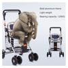 Folding Rollator Walker with Seat and Bag view 3