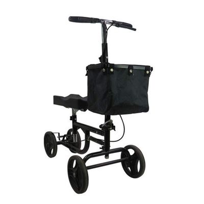 Lightweight, Foldable, Adjustable Four-Wheel Rollator for Seniors
