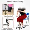 TsoLay Quad-Leg Aluminum Crutch with Side Handle, 62–85 cm, 100 kg Capacity view 3