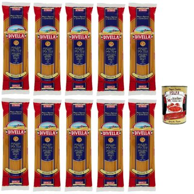 Italian Gourmet Vermicelli Pasta No. 7, 10 x 500 g