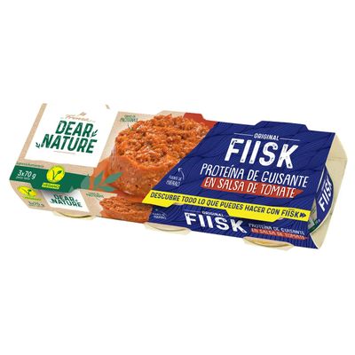 FIISK Pea Protein in Tomato Sauce, 3 pcs., 70 g, 9-Pack
