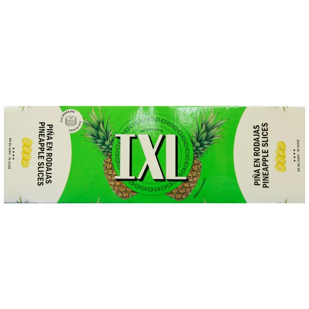 IXL Pineapple in Its Own Juice XL Pack, 3 x 420 g