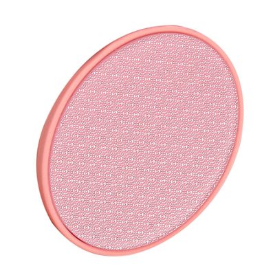 GANAZONO Pink Crystal Glass Foot File with ABS Grip