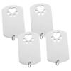 Levemo 4-Pack Stainless Steel Dog Tags view 1