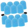 HAPINARY 4-Piece Reusable Blue Sanding Caps for Manicure and Pedicure view 2